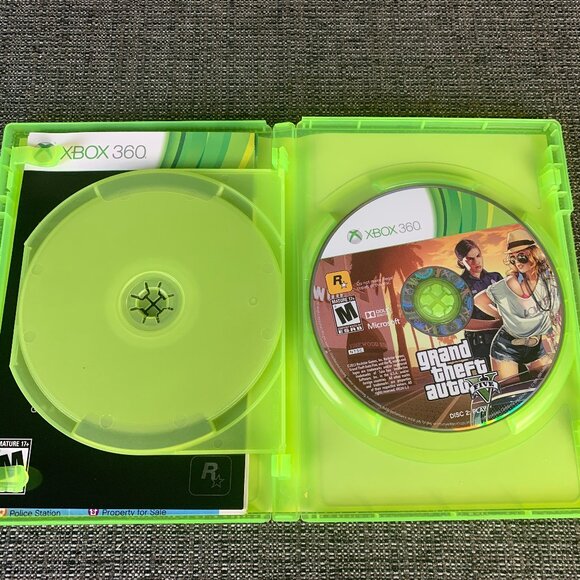 Grand Theft Auto 5 V (Microsoft Xbox One, 2014) complete with map game five gta - Picture 5 of 6